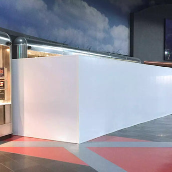 Freestanding hoarding at Vue Cinema