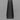 35mm hoarding channel end trim in black PVC.